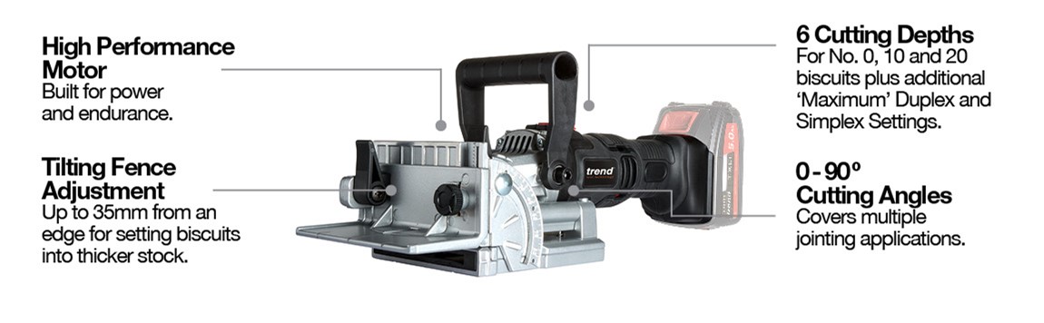 Trend T18S Biscuit Jointer. Trend T18S Biscuit Jointer.
